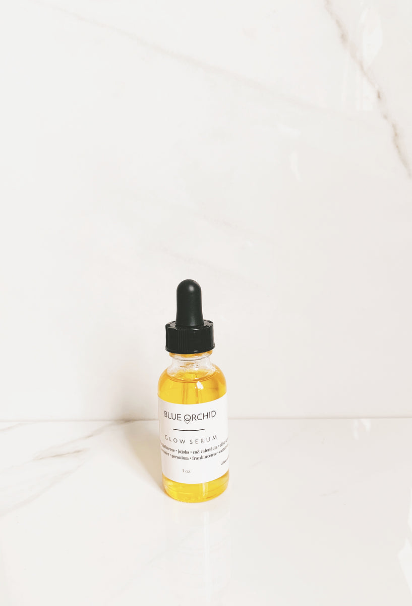 GLOW FACIAL SERUM – Blue Orchid Collection | Raw + Simple Artisan ...