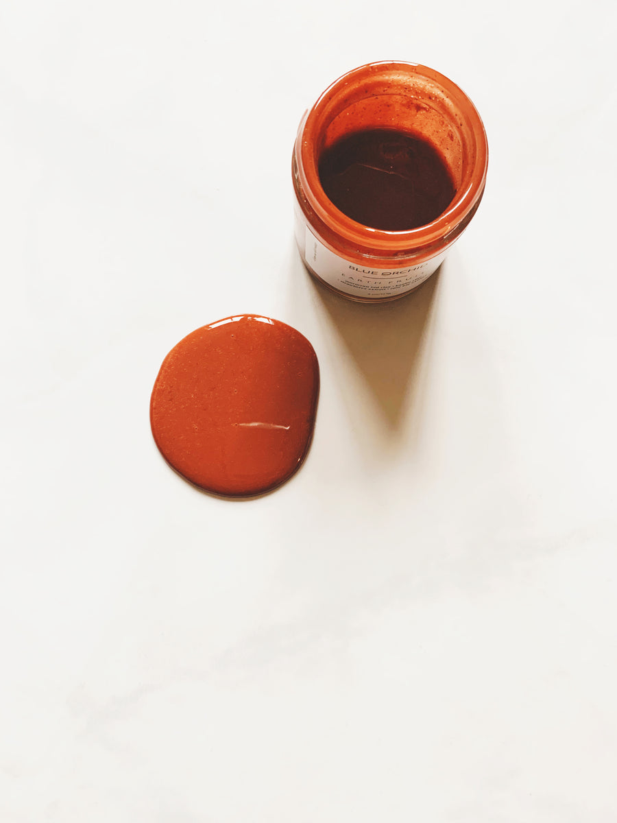 EARTH FRUIT MASK – Blue Orchid Collection | Raw + Simple Artisan Apothecary